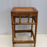 Bamboo side table - Vintage