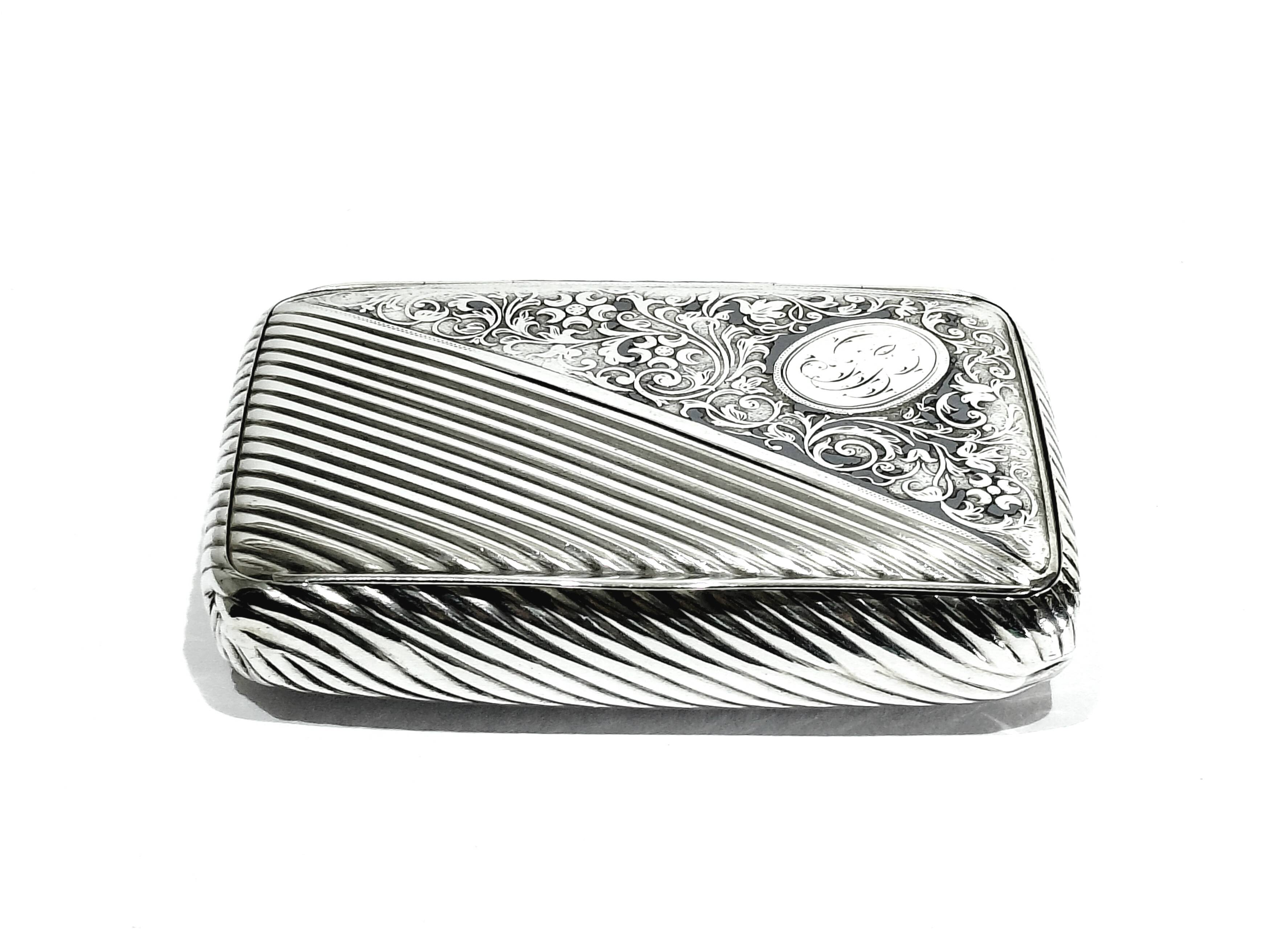 AUSTRIA - SILVER SNUFF BOX