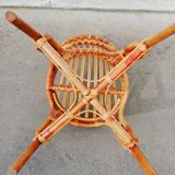 4 chaises en rotin
