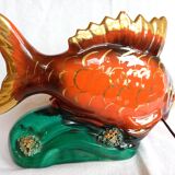 Fish lamp Vallauris large size