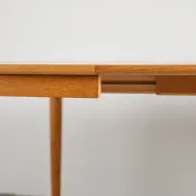 Table extensible en chêne par Skovmand & Andersen, Danemark, années 60