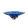 Cobalt bowl, Danish design, 1970s, made in Denmark