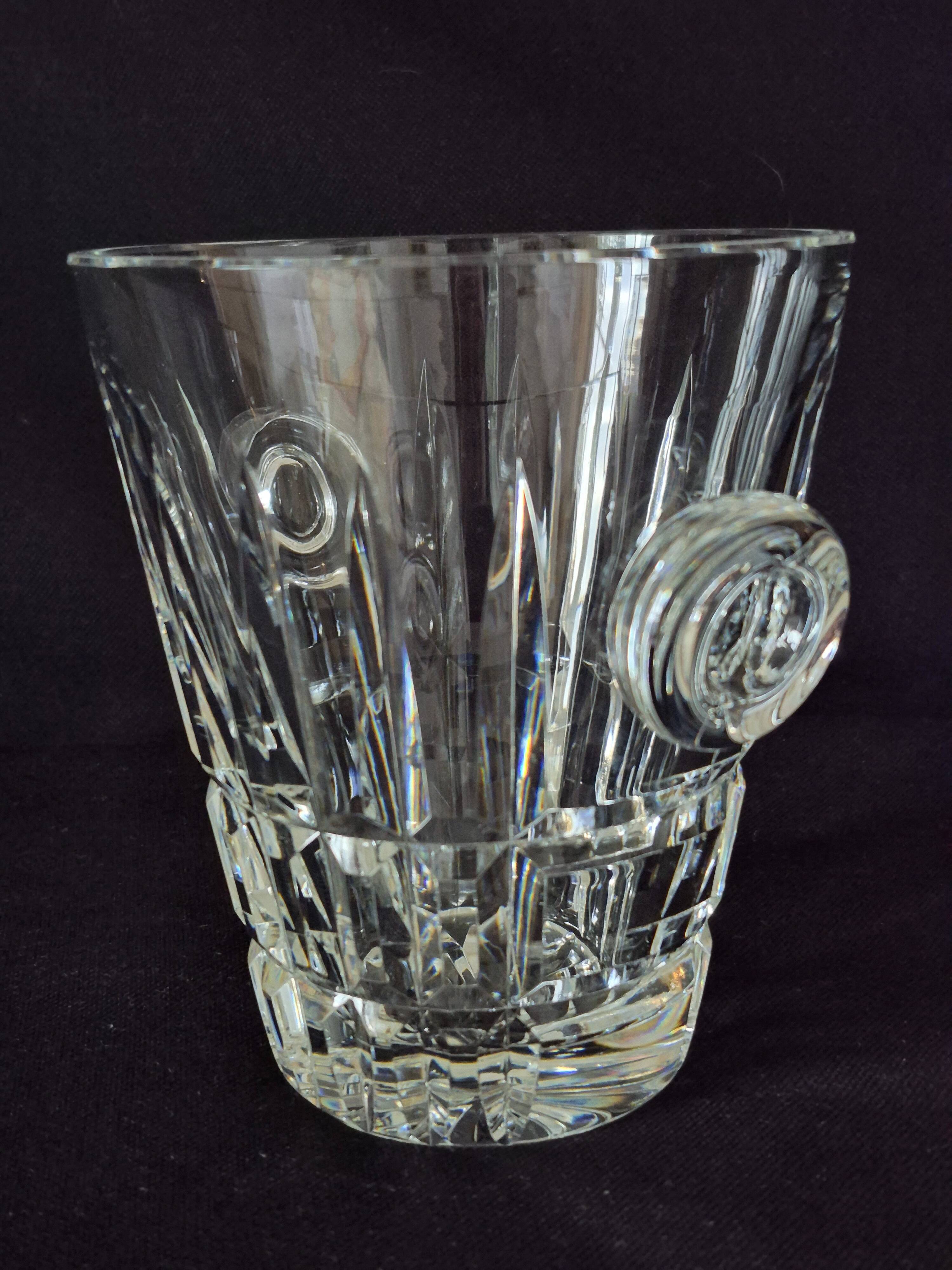 Saint Louis Manhattan A558 crystal ice bucket