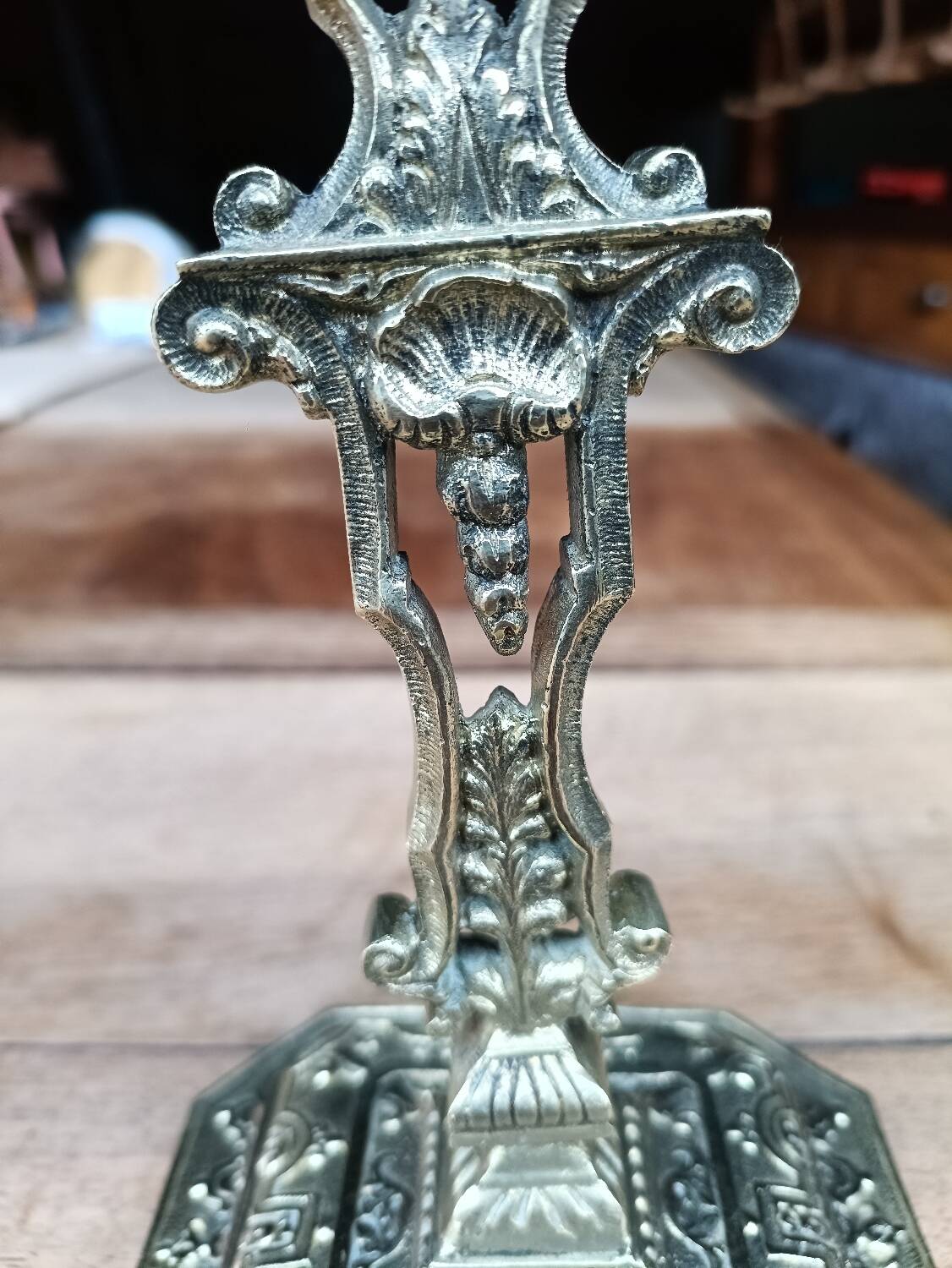 Bougeoir second Empire en bronze