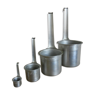 Set 4 old SEB aluminium measurements