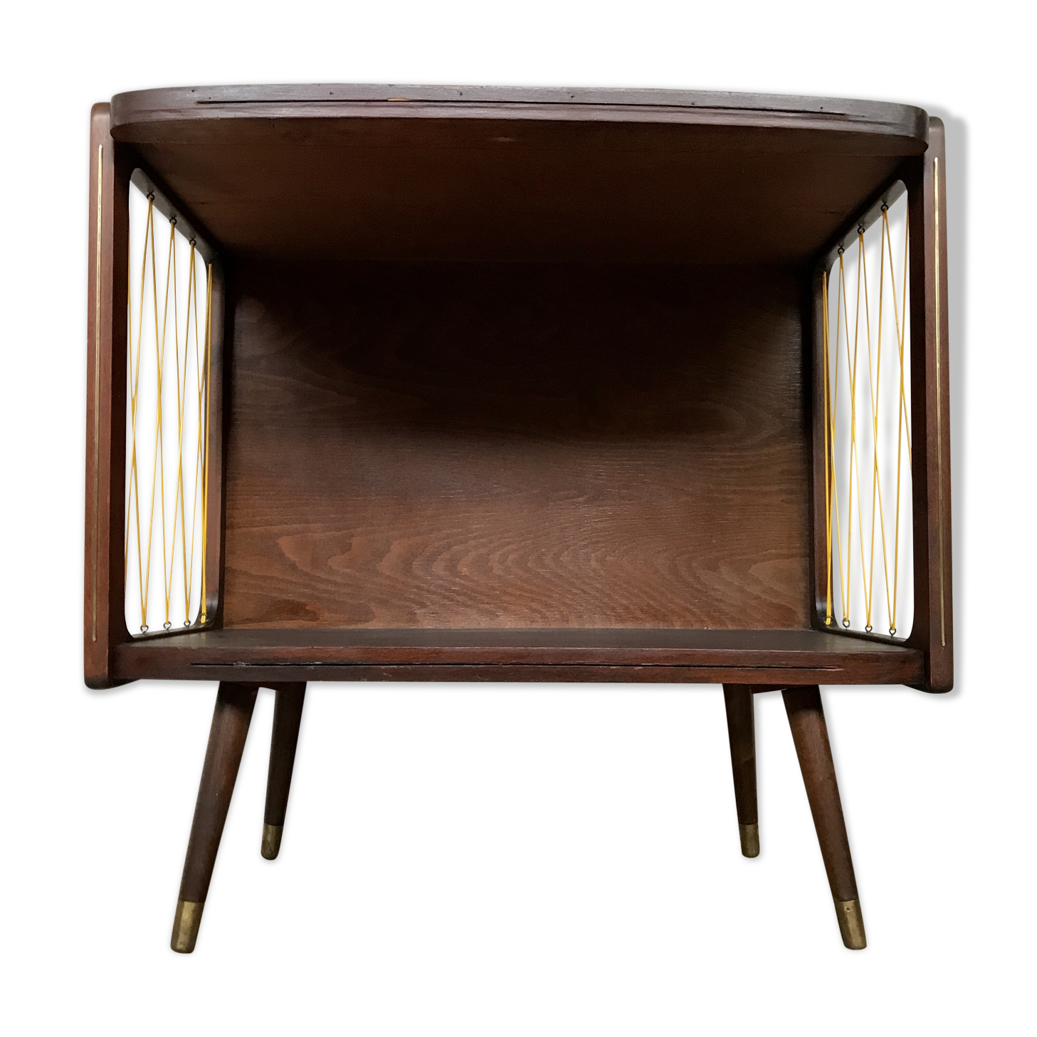 Furniture tv vintage feet compass 1950