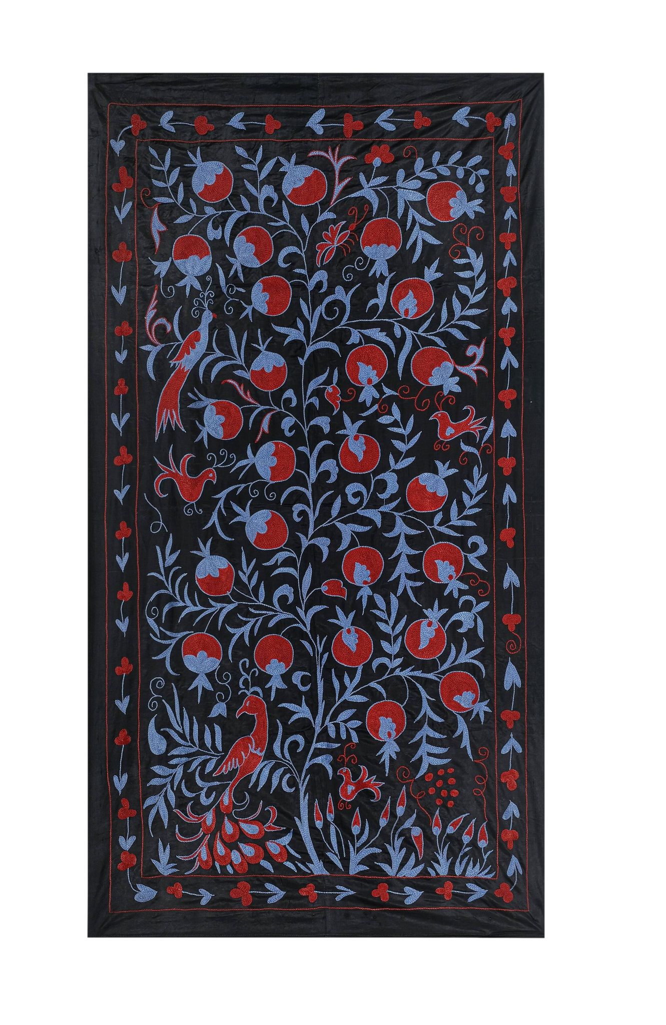 Tapis noué à la main, tapis turc vintage 103x187 cm