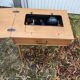 Sewing desk foot compass machine singer