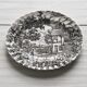 Myott Staffordshire The Hunter black English oval dish.