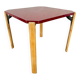 Bruno Rey table in red formica for Dietiker, 1970s