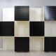 Backlit Bookcase Roberto Monsani for Acerbis 1970s