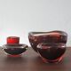 Glass Selena Bowl by Sven Palmqvist for Orrefors, 1950s, Set of 4