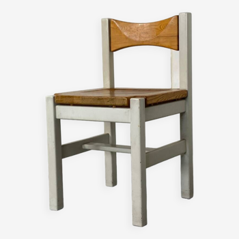 Vintage Scandinavian Pine Dining Side Chair by Ilmari Tapiovaara, 1960s