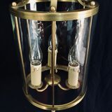 Lantern 3 bronze and brass lights