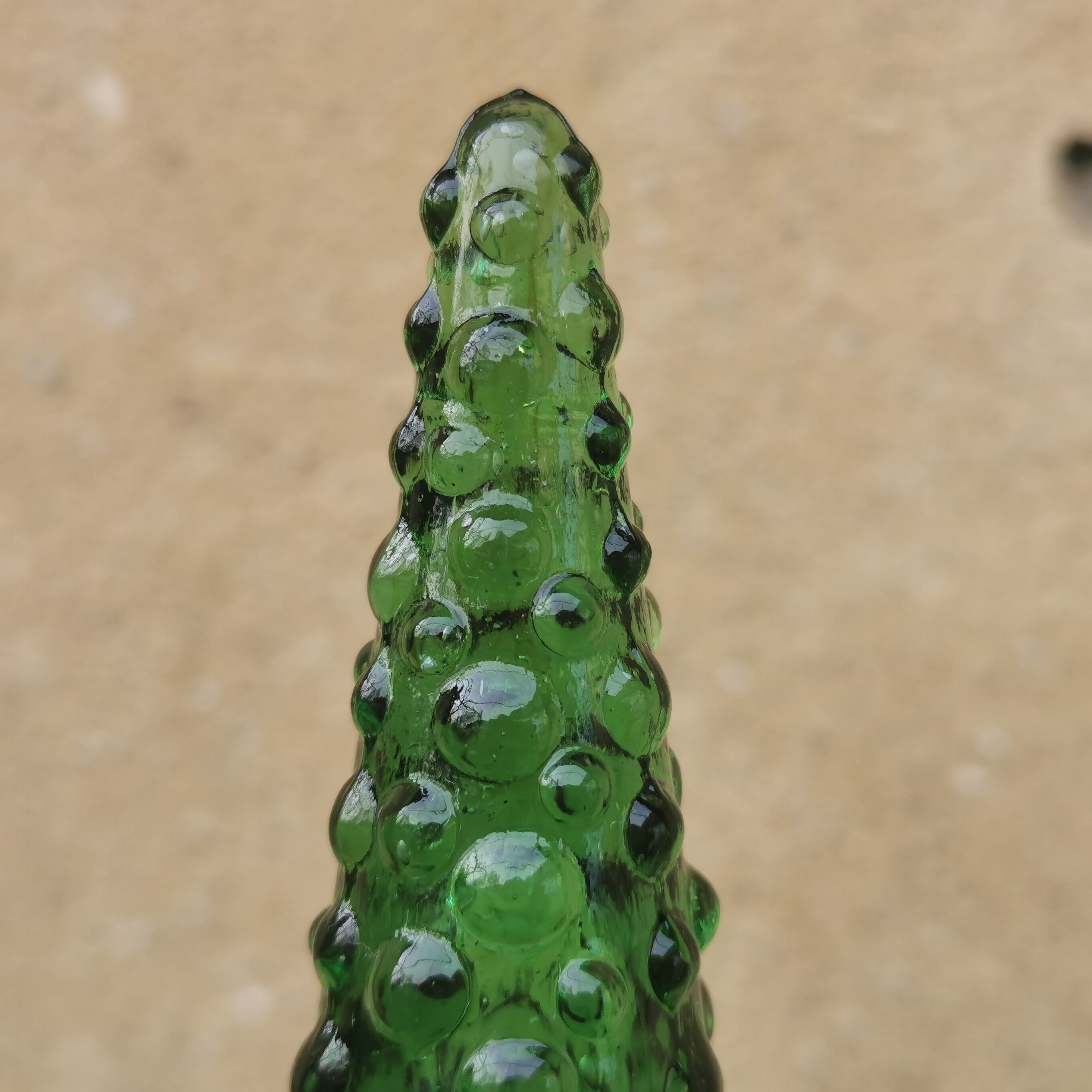 Green Italian bottle