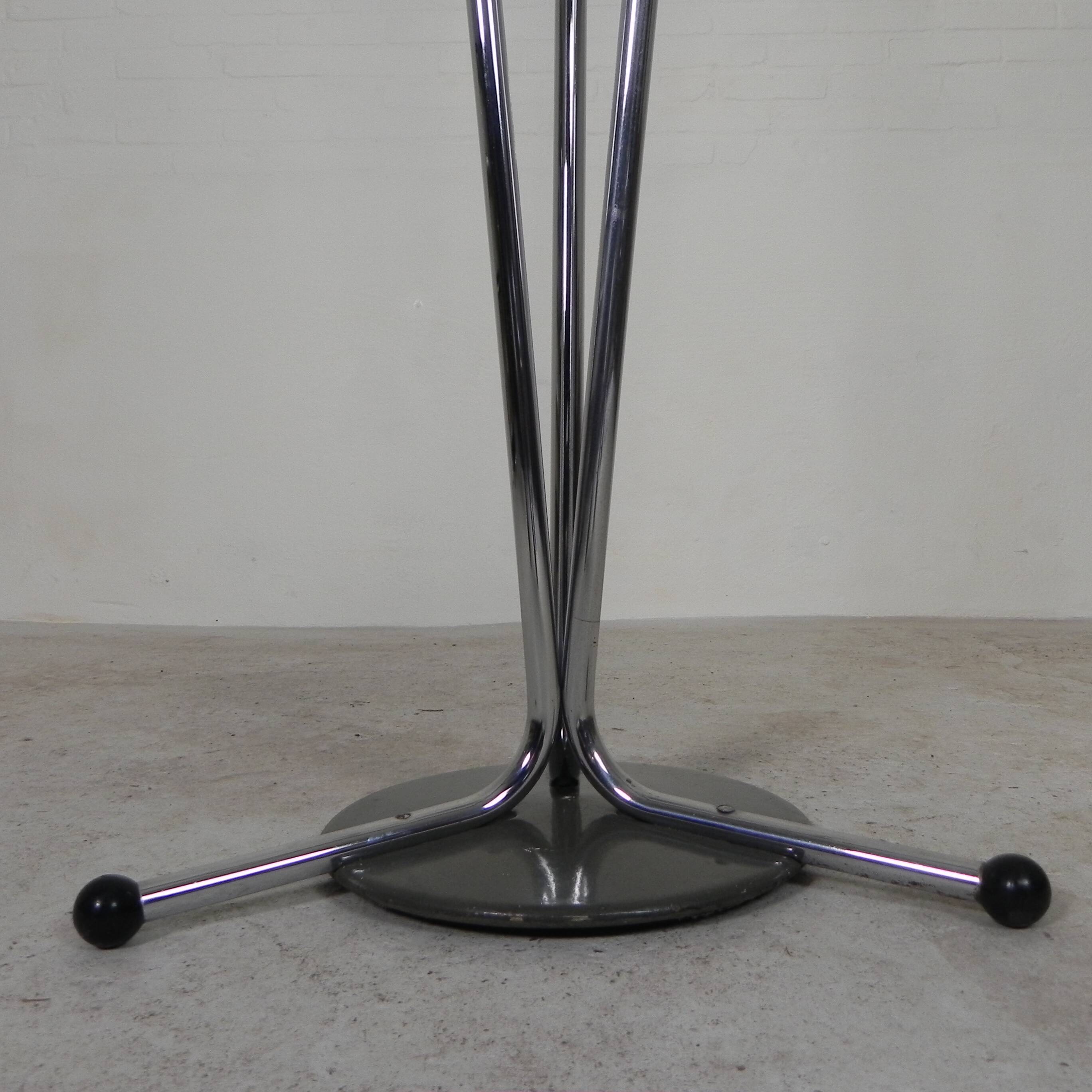 Sturdy standing Tubax coat rack, 1950s