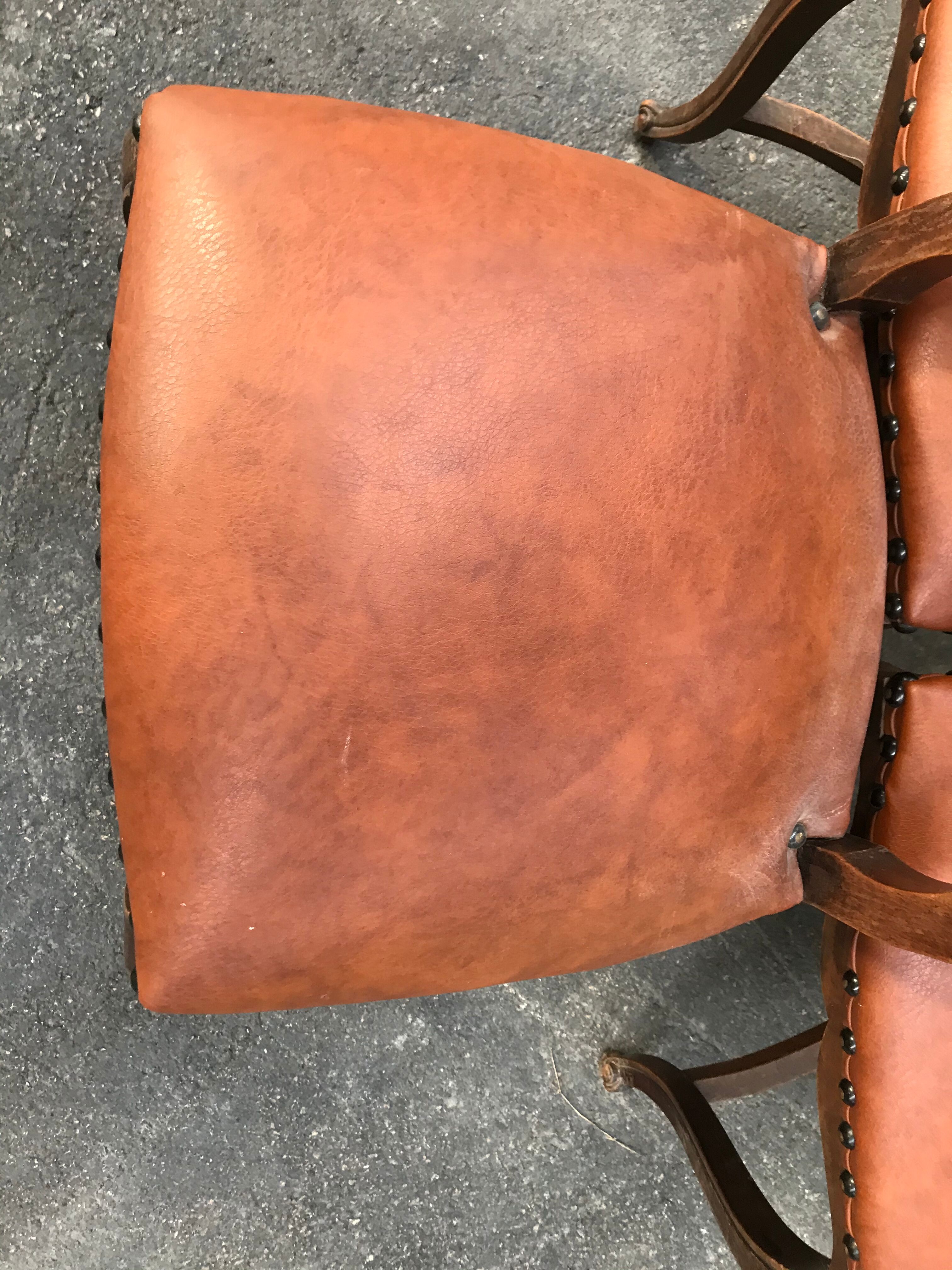 Suite of 6 Provençal criss-cross chairs