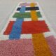 Tapis de couloir artisanal