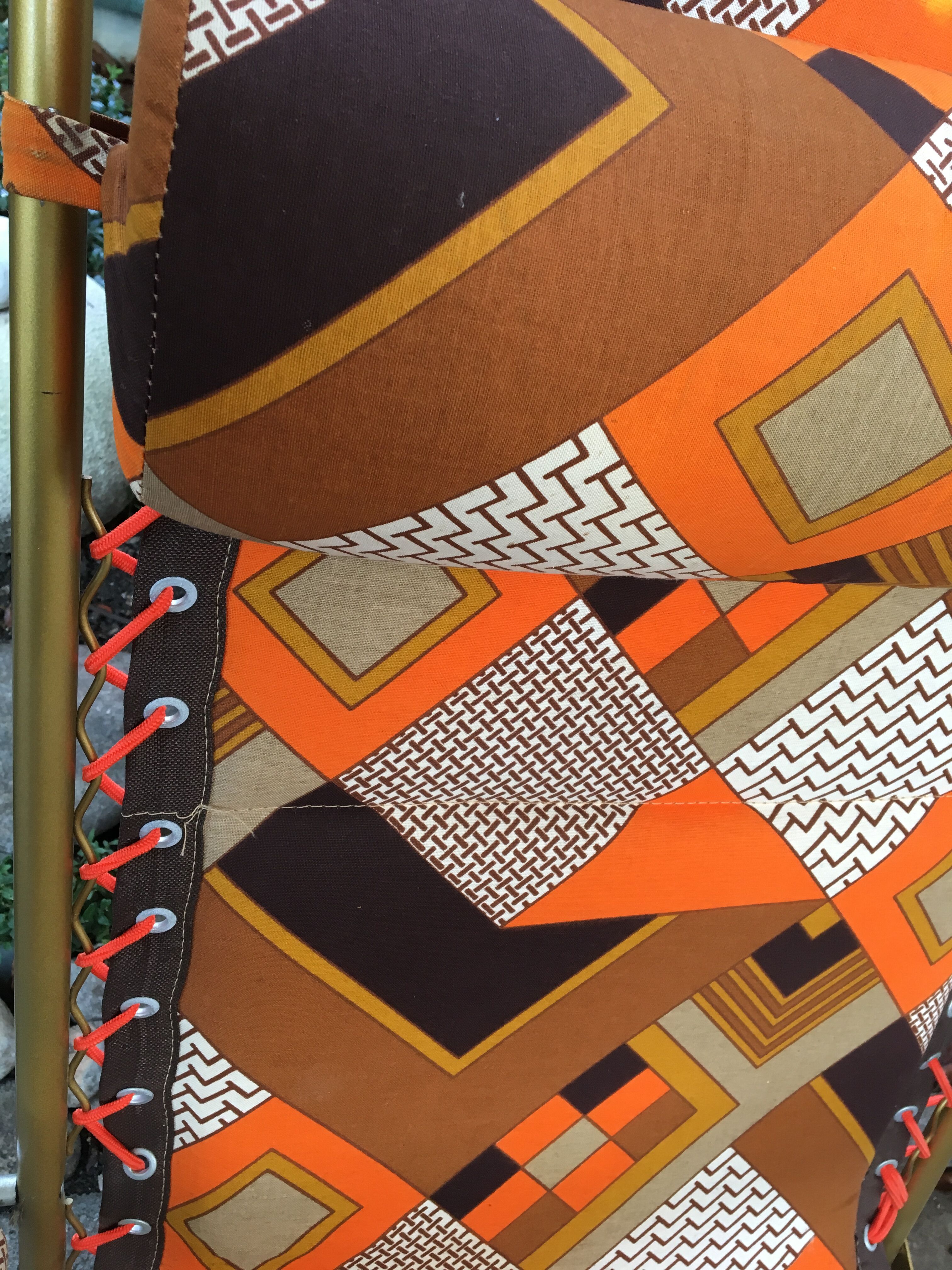 Transat Starlax Lafuma vintage 70s