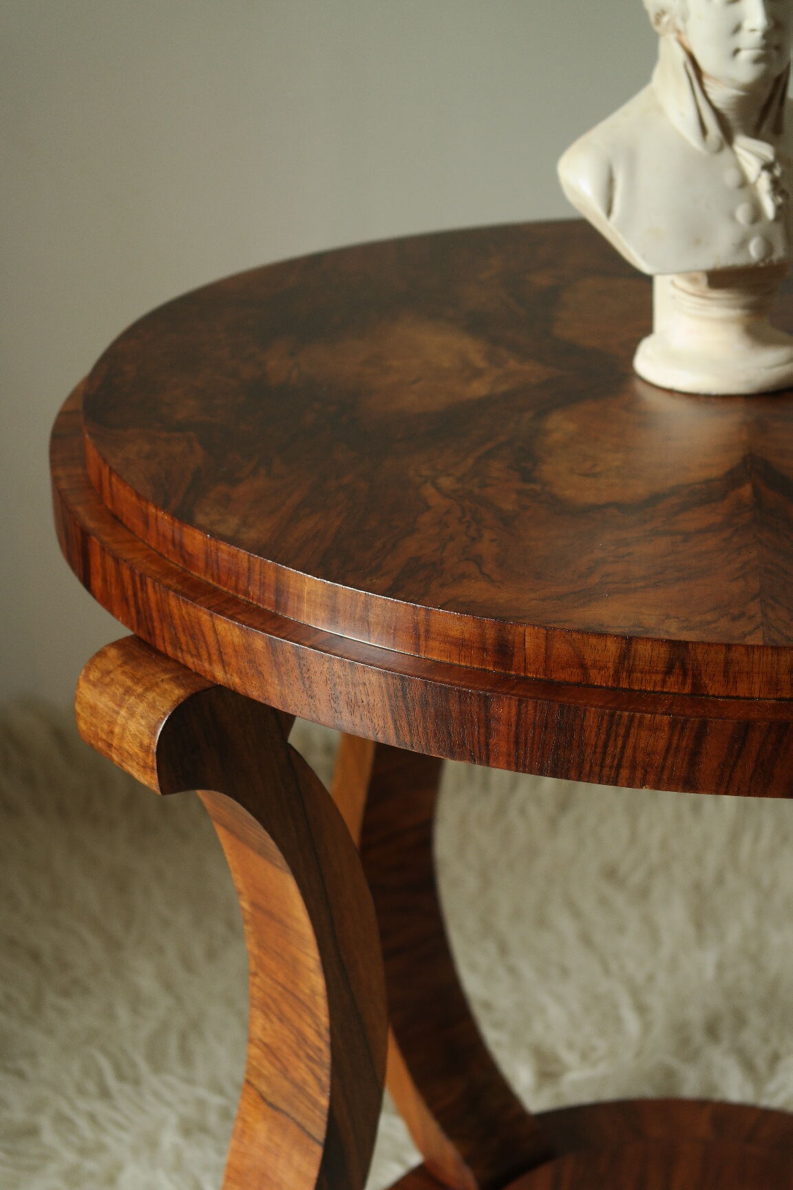 Walnut side table
