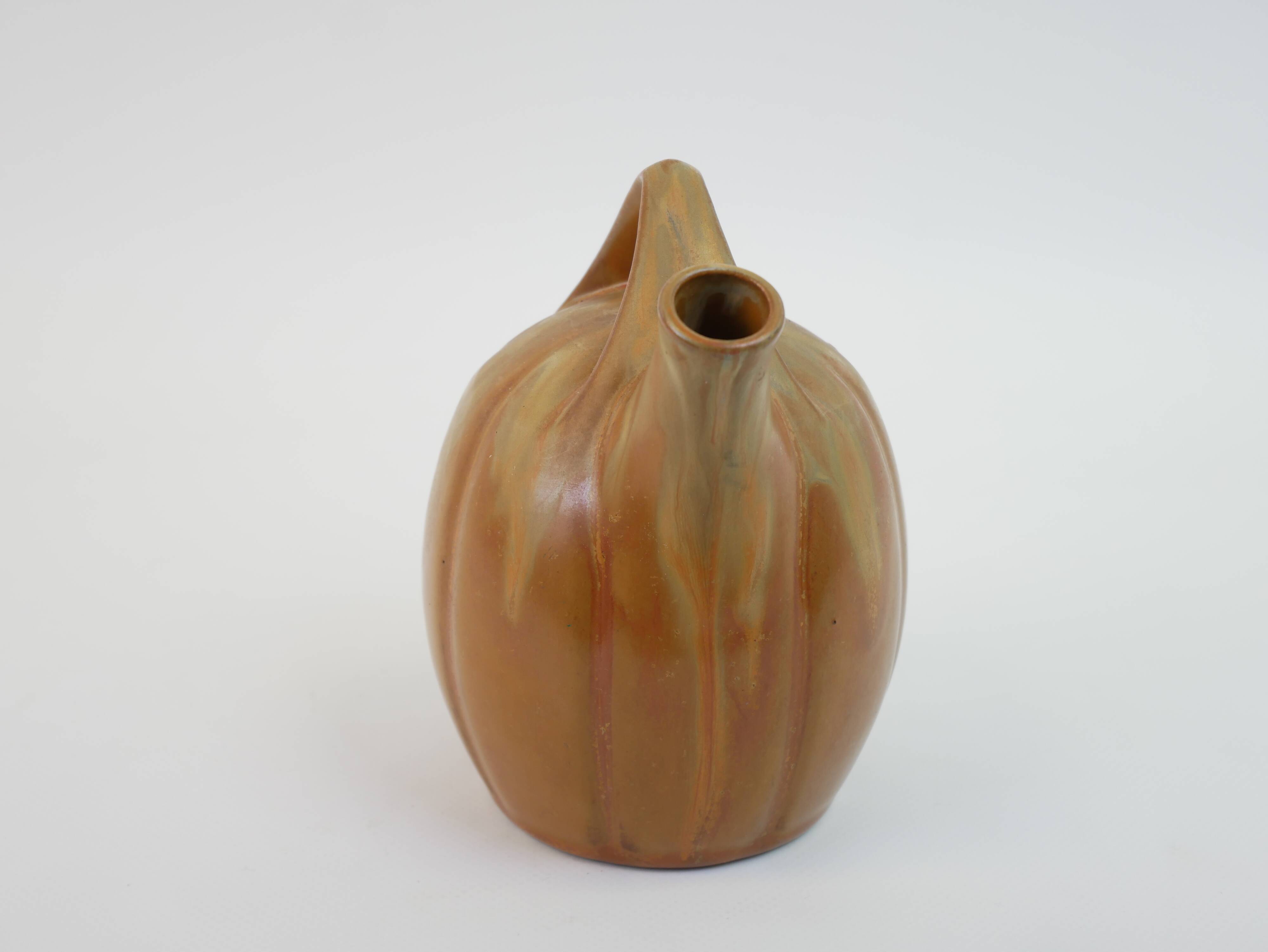 Small hazelnut jug from Denbac ceramics manufacturers