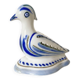 Porcelain bird, flower vase
