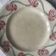 Series of 8 dessert plates 1900 in Longwy earthenware