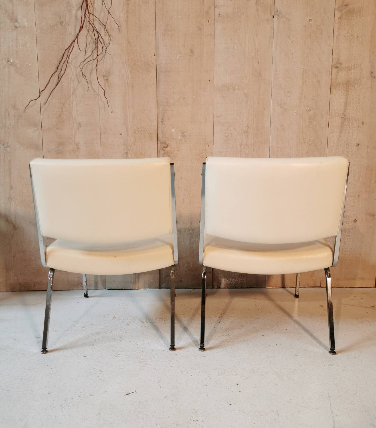 Pair of vintage armchairs