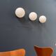 Castore Ball Sconces by Lucchi Michele, Set of 3