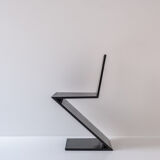 ‘Zig Zag’ side chair, produced by a local cabinetmaker in the Netherlands around the 1980s.