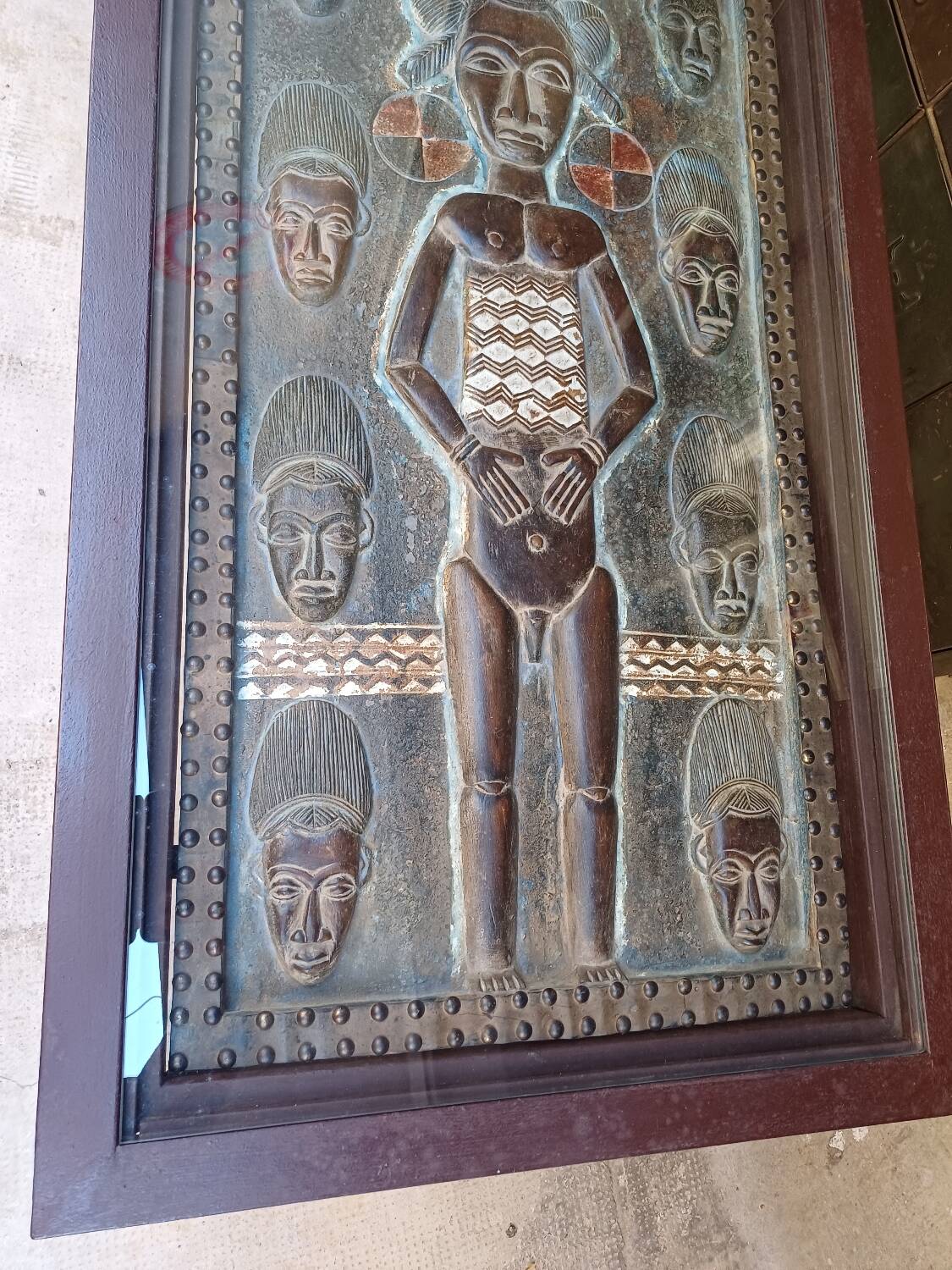 African design coffee table, Ivory Coast