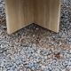 Set of 3 travertine trundle coffee tables from the 70s