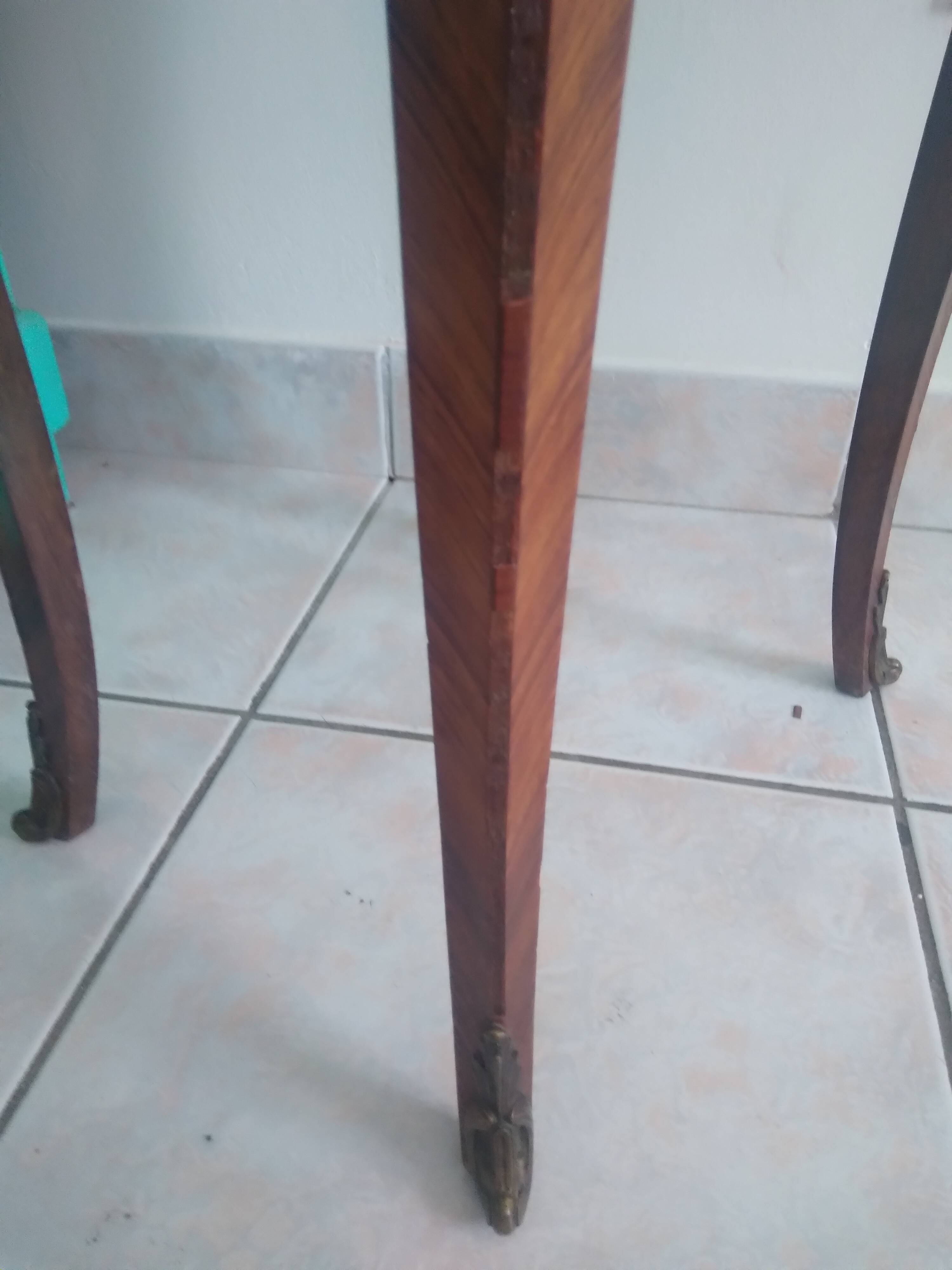 Louis XV marquetry bedside table