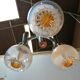 Suspension Mazzega Murano glasses - Vintage 70s