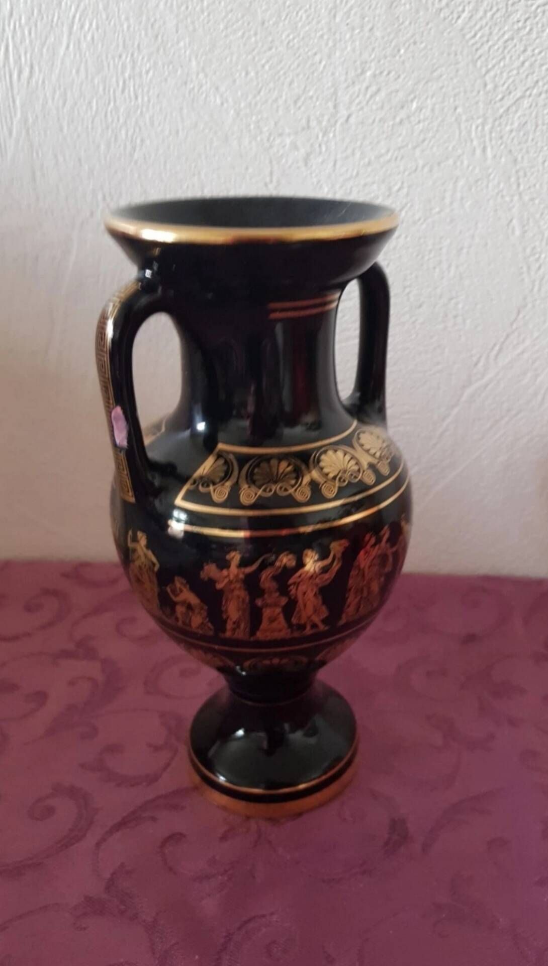 Vase vintage ST fait à main , Grèce