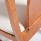 Pair of chairs in bramble wood from Nordiska Kompaniet