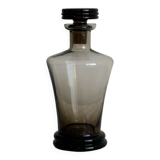 Smoked glass bottle