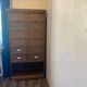 Antique tradesman's cabinet with 12 flap drawers + oak niche - 1930s