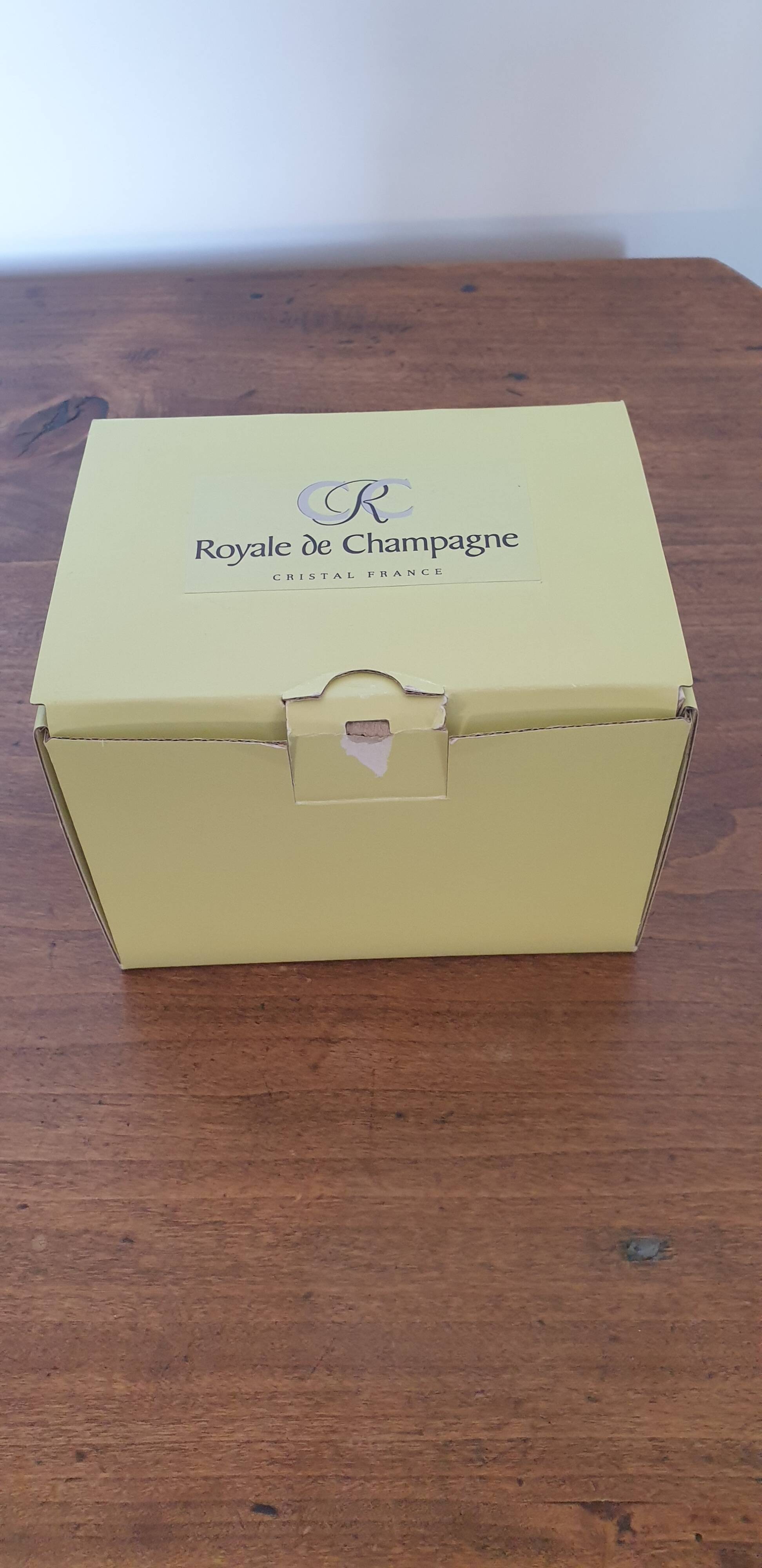 Vodka glasses or royal champagne verrines