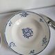 4 Deep Plates in earthenware Moulin des Loups & Hamage model Lucien