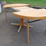 Baumann table in white wood
