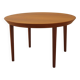 Round teak table, Danish design, 1960s, manufacturer: Gudme Møbelfabrik, de
