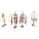 Pair of candlesticks called girandolle