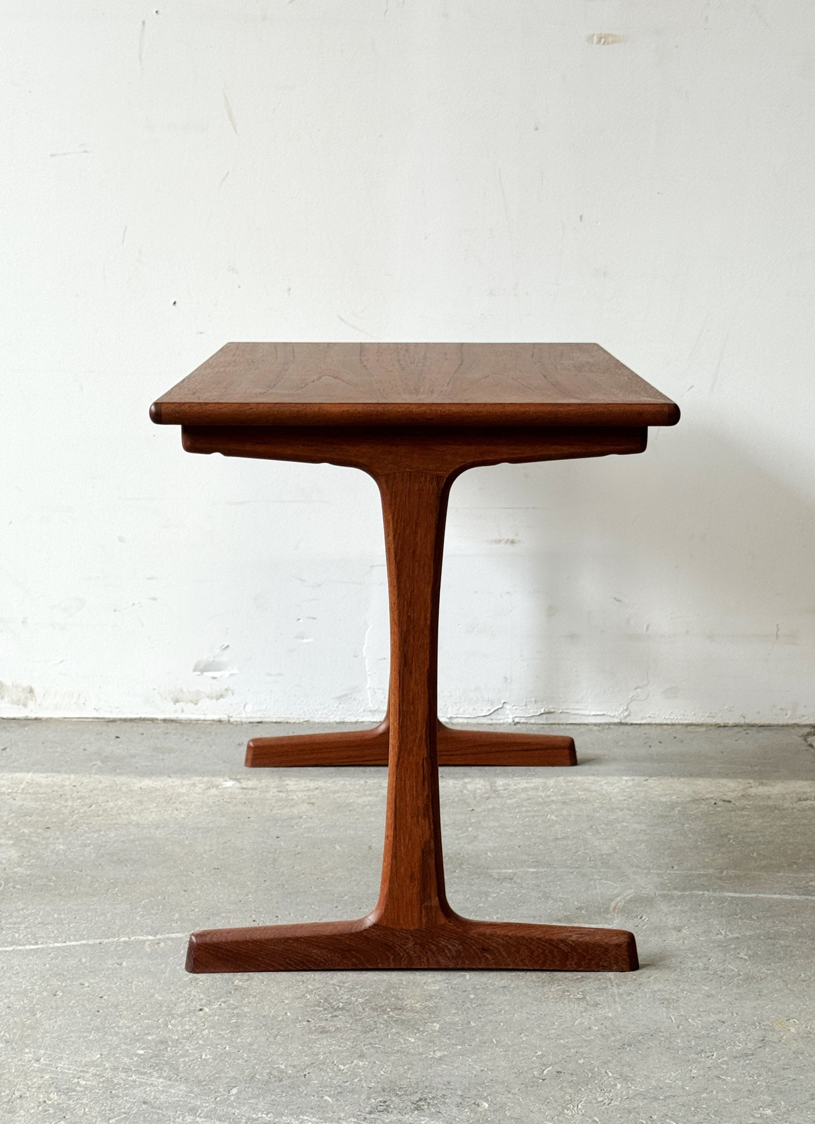 Teak Table, K. Kristiansen, Denmark 1960s, mid-century, vintage