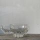 5 small ramekins in beaded and polka dot glass