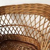 Fauteuil en  rotin pour enfant