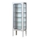 Vintage Iron And Glass Medical Cabinet, 1970s