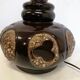 Vintage ceramic floor lamp foot