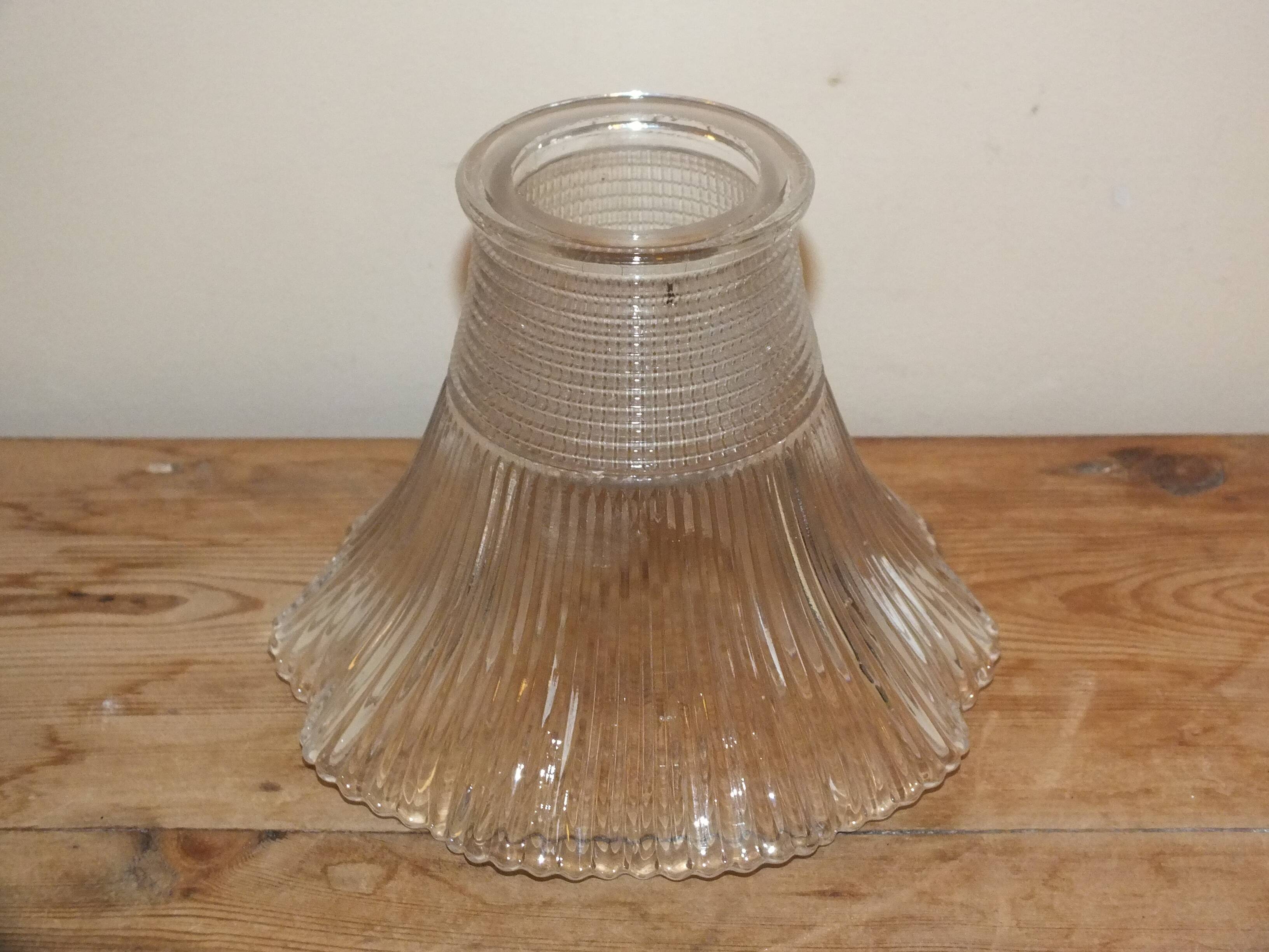 Large old bronze wall light