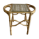 Table d’appoint vintage en rotin